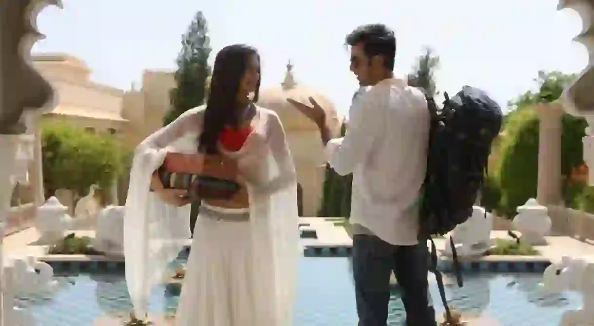 A still from Yeh Jawaani Hai Deewani, shot in Udaipur