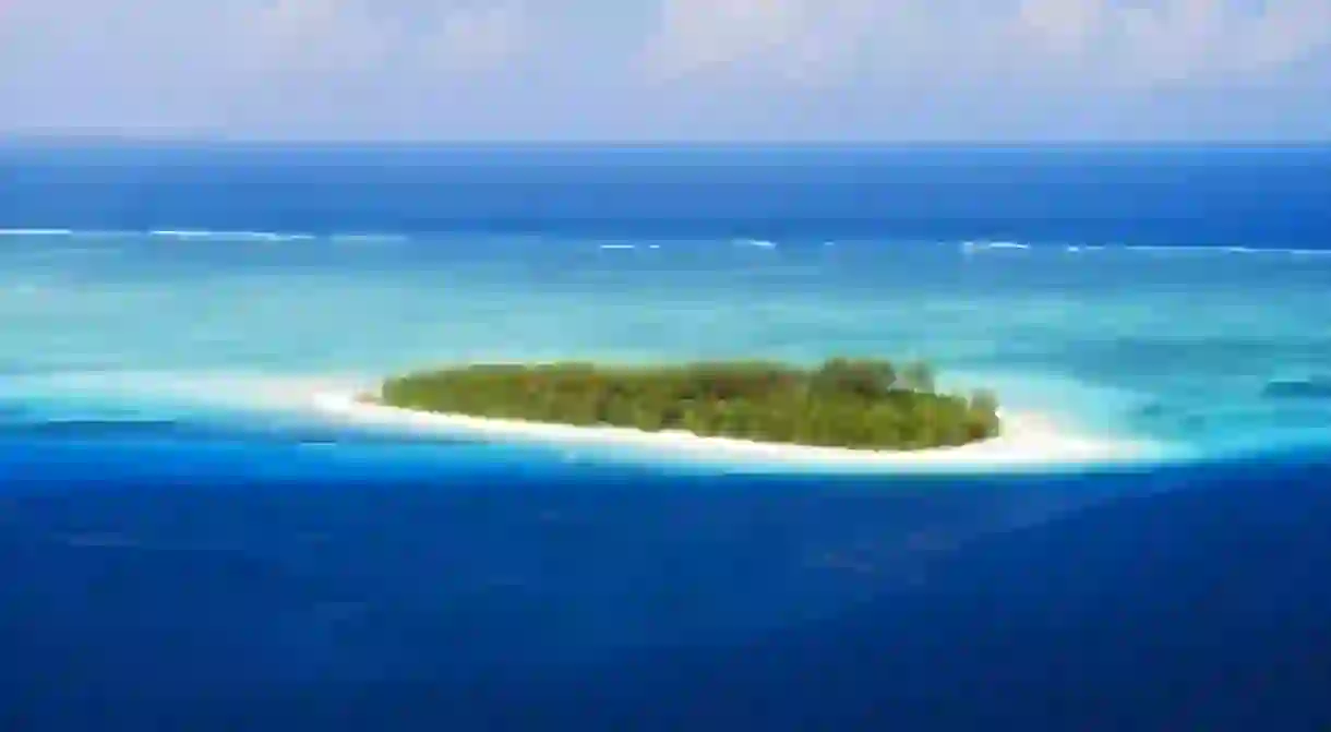 Ariel view of Mnemba Island