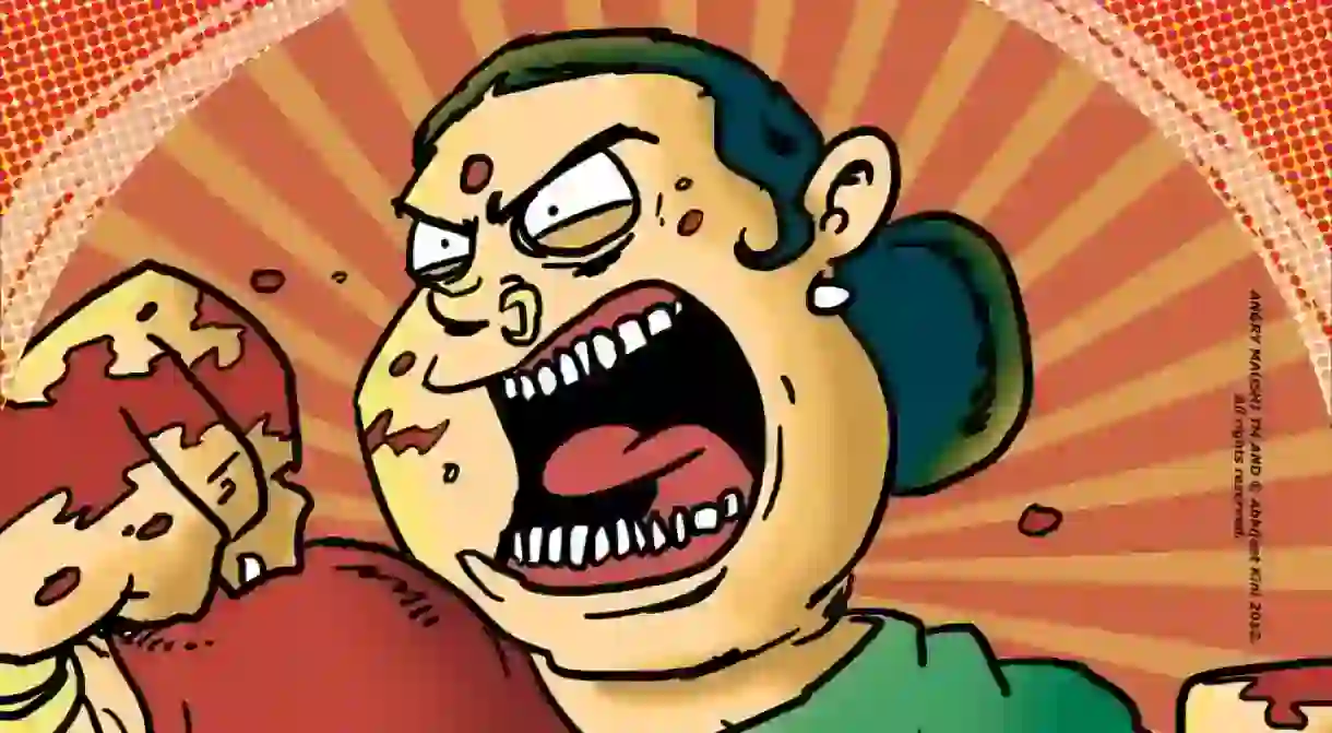 Angry Maushi is one of the most popular graphic novels in India