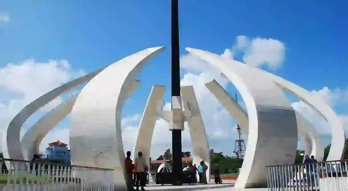 MGR Memorial at Marina Beach is one of Chennais best-known modern monuments