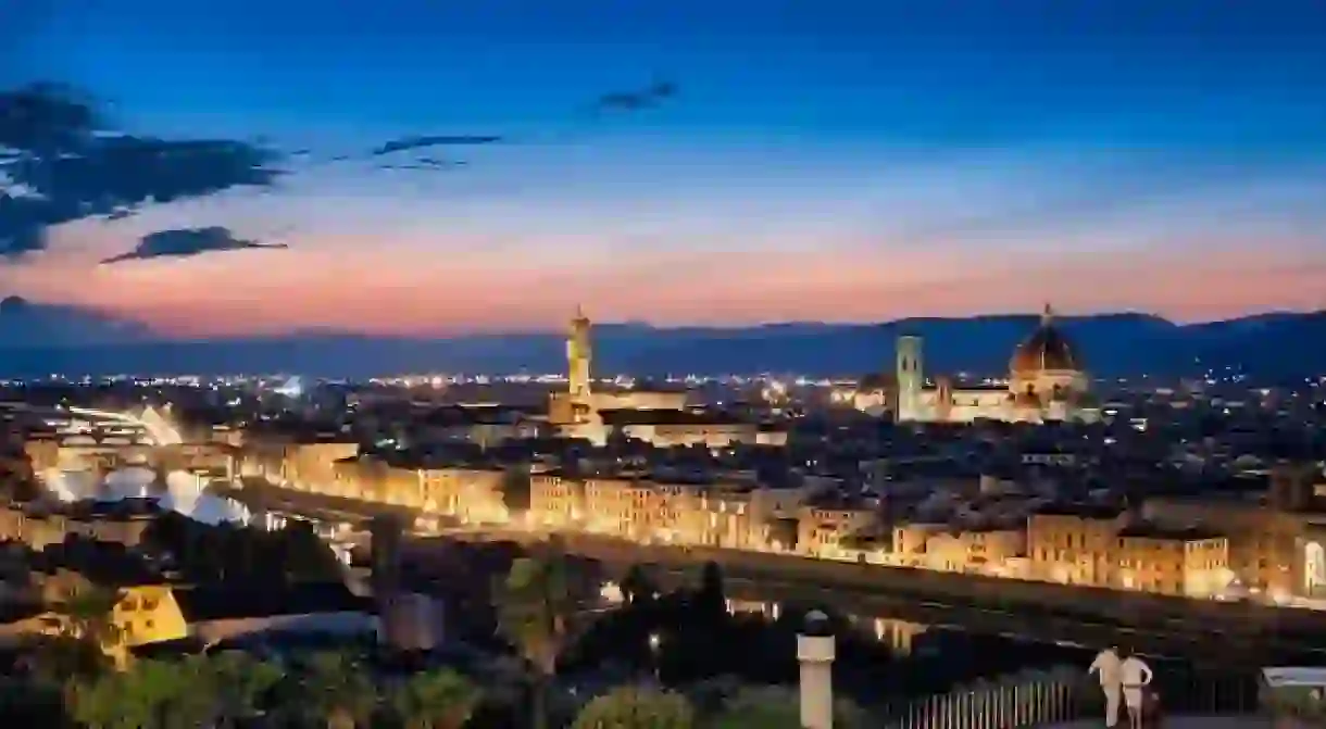 Sunset over Florence