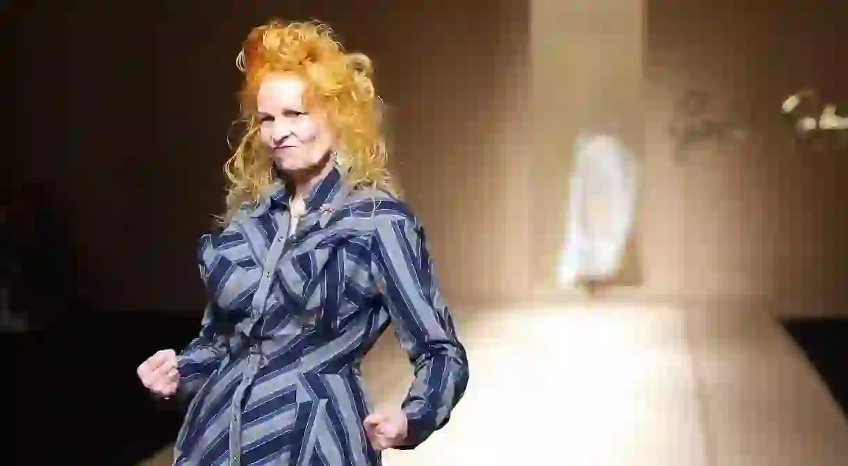 British designer Vivienne Westwood