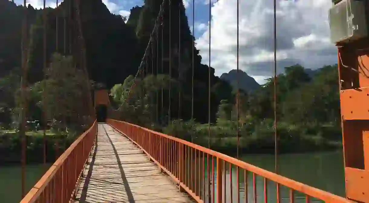 Bridge to Tham Chan