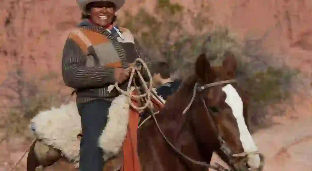 An indigenous man in Salta, Argentina