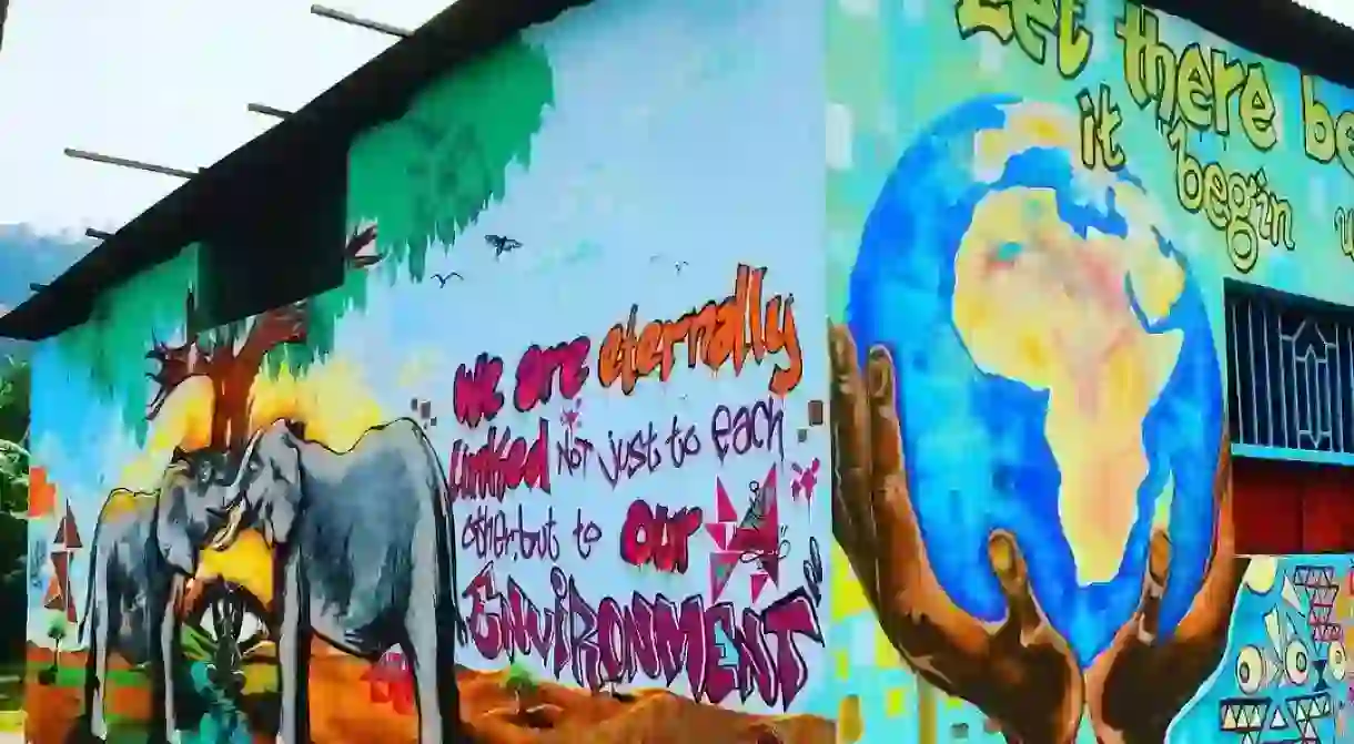 Murals in Rwanda