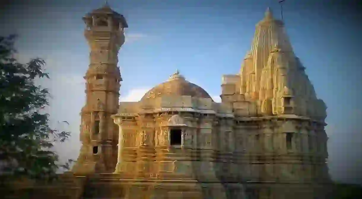 Kirit Stambh in Chittorgarh Fort