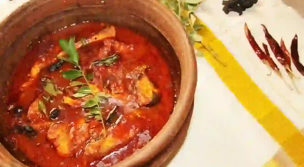 Kerala meen (fish) curry I