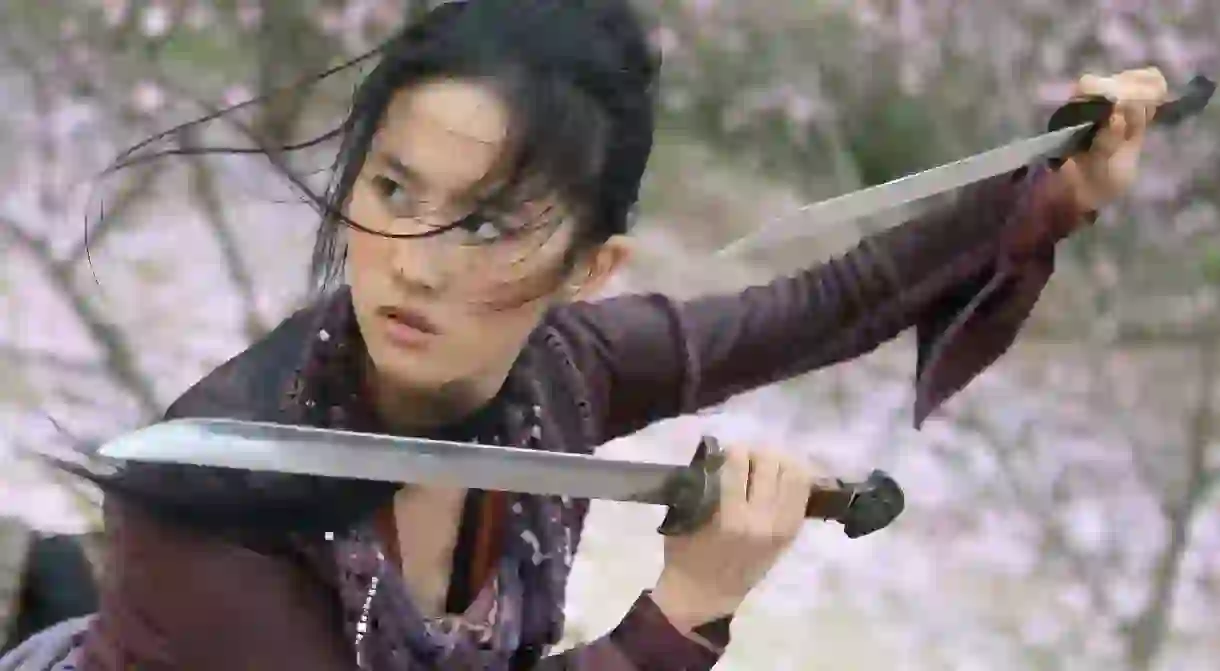 Liu Yifei in The Forbidden Kingdom (2008)