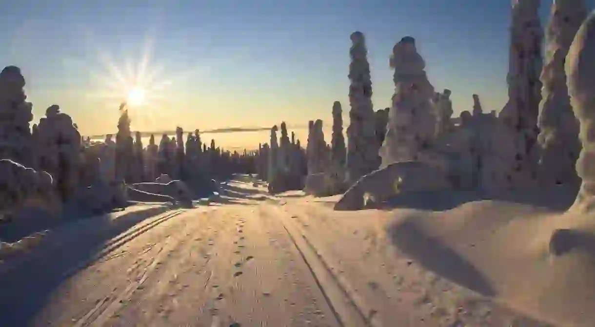 Road in Lapland