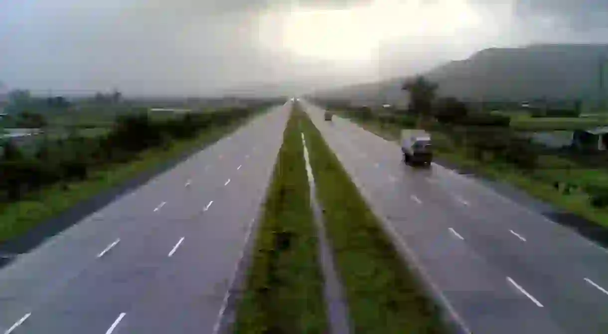 The Pune-Mumbai Expressway