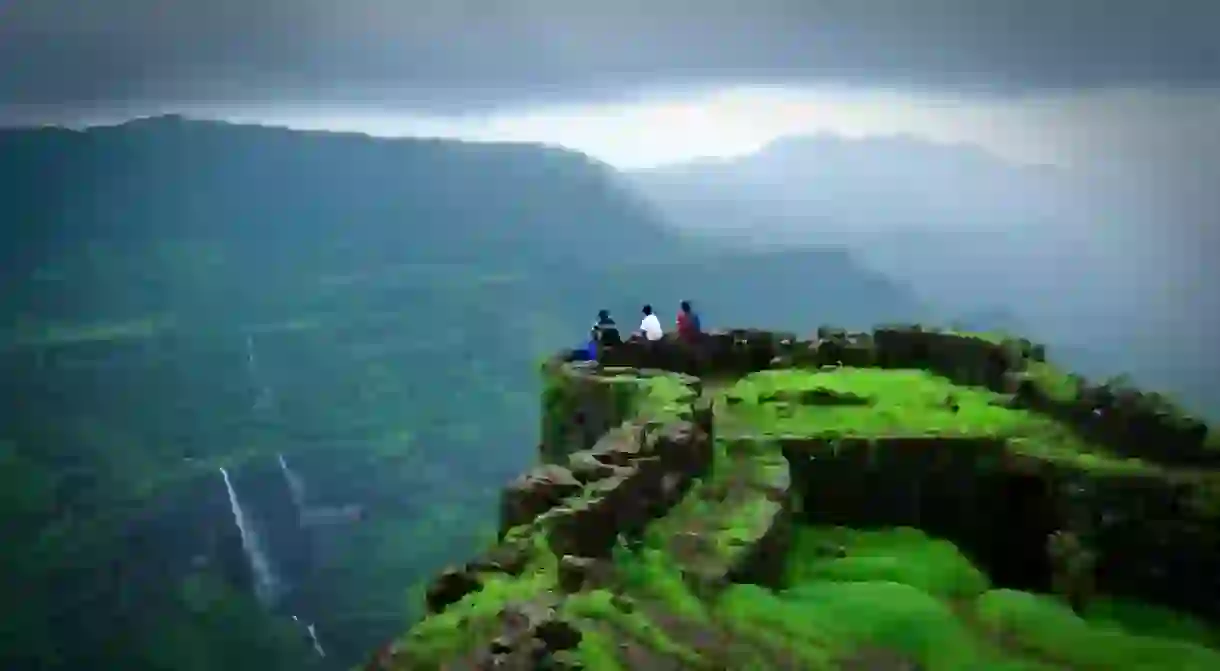 At the end of the Rajmachi trail are the popular twin Maratha Forts that provide a mesmerizing view of the region