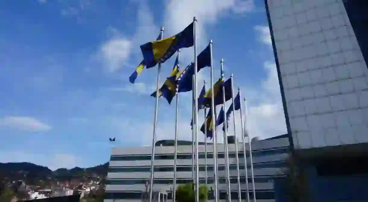 Bosnia Flag