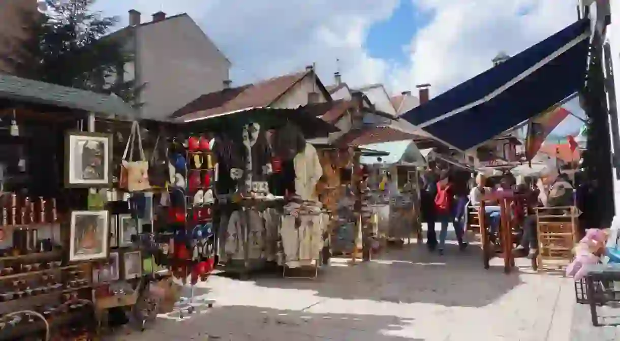 Souvenirs in Old Bazaar Sarajevo