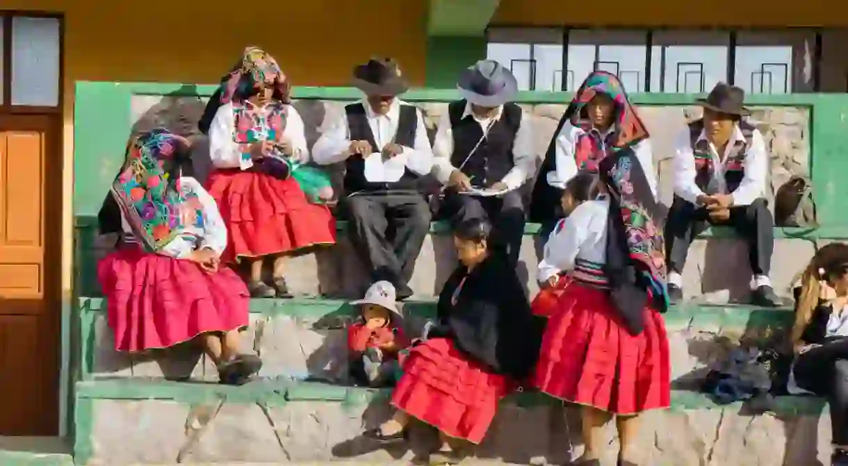 A look at the people on Taquile Island