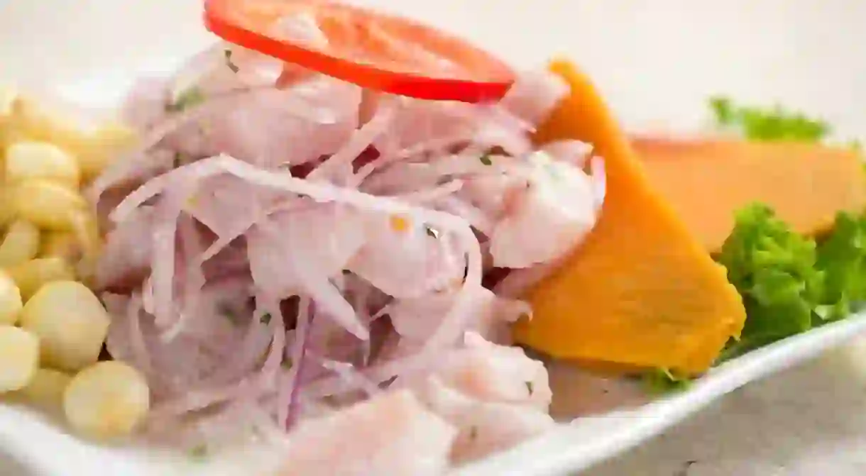 Peruvian ceviche