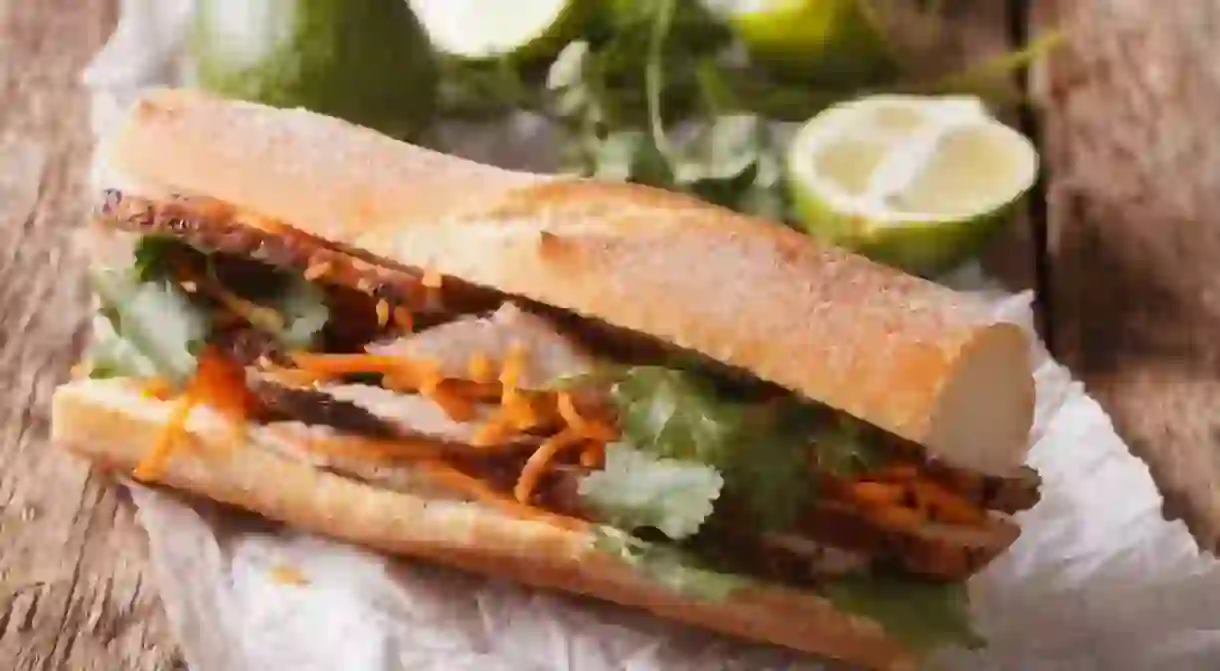 The one and only bánh mì sandwich