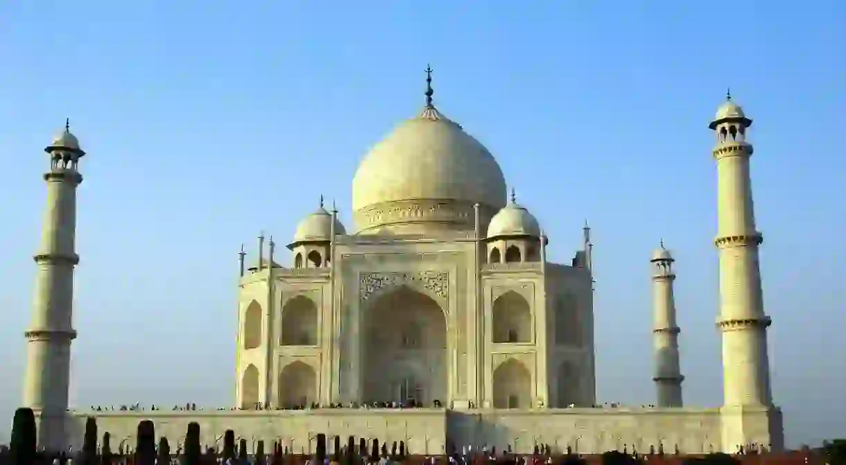 The Taj Mahal, Indias best-known landmark, has been facing a decline in visitors in recent years