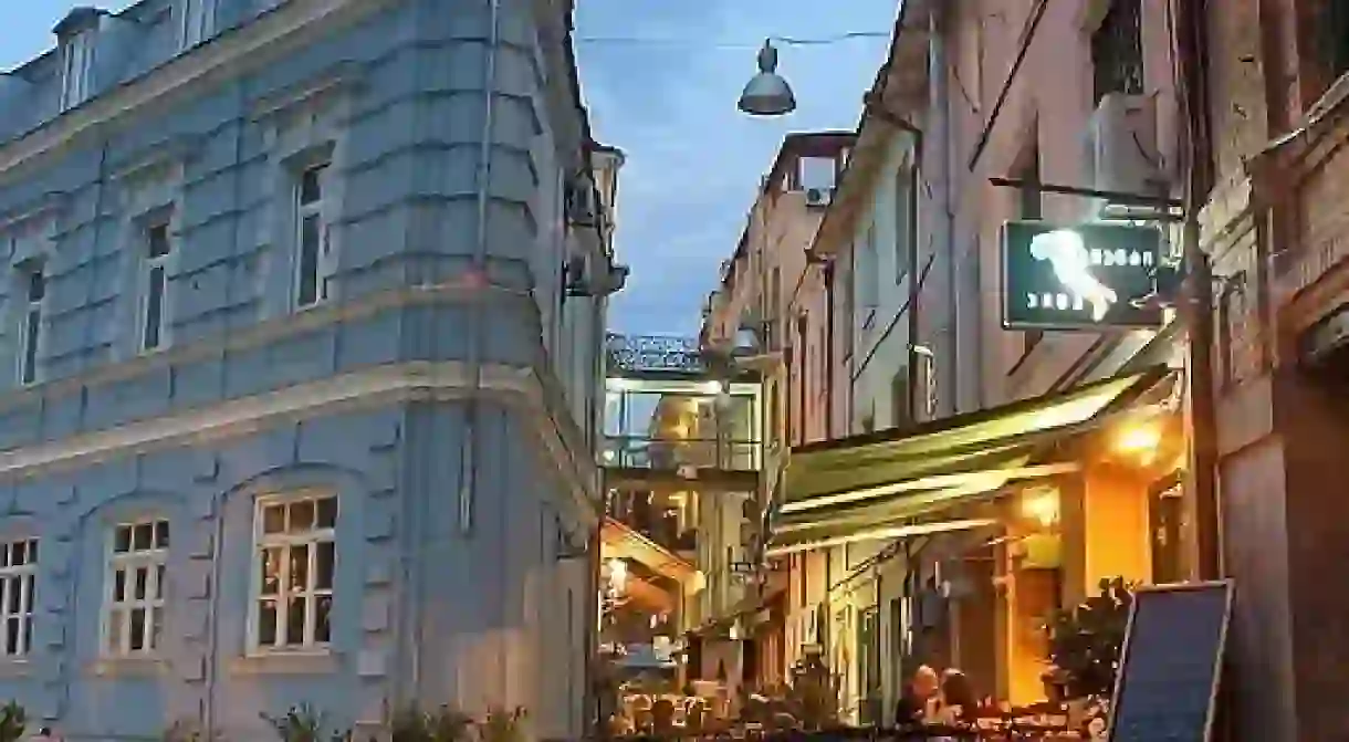 Street of Cafes in Tbilisi