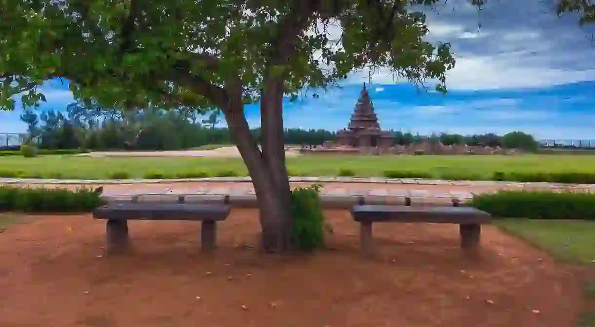 Shore temple at Mahabalipuram