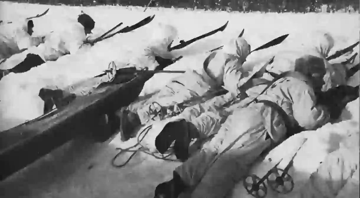 Finnish soldiers in World War Two