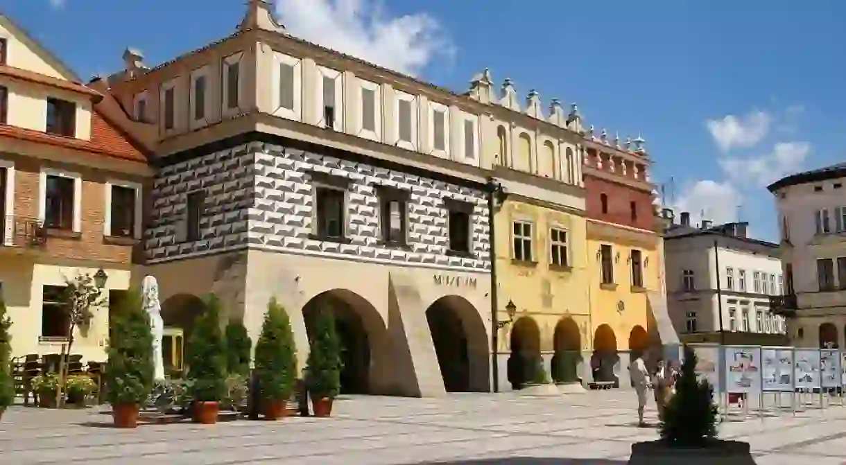 Market square in Tarnów