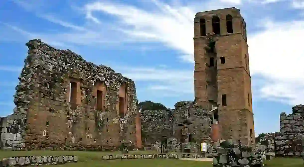 The old cathedral at Panamá Viejo, a cultural heritage monument