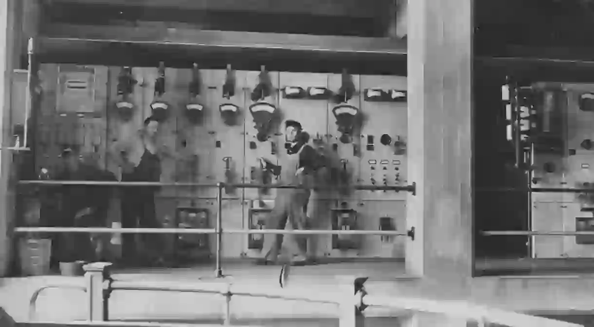 Georgetown Power Station Workers, 1909