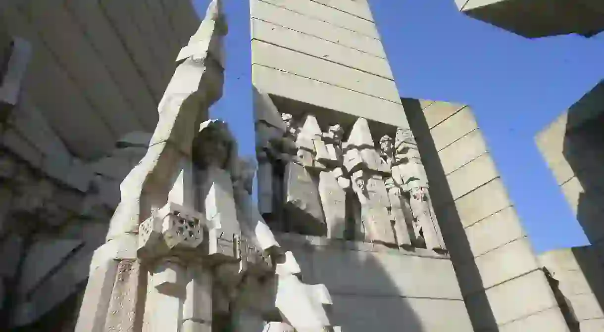 Founders of the Bulgarian State Monument, Shumen, Bulgaria