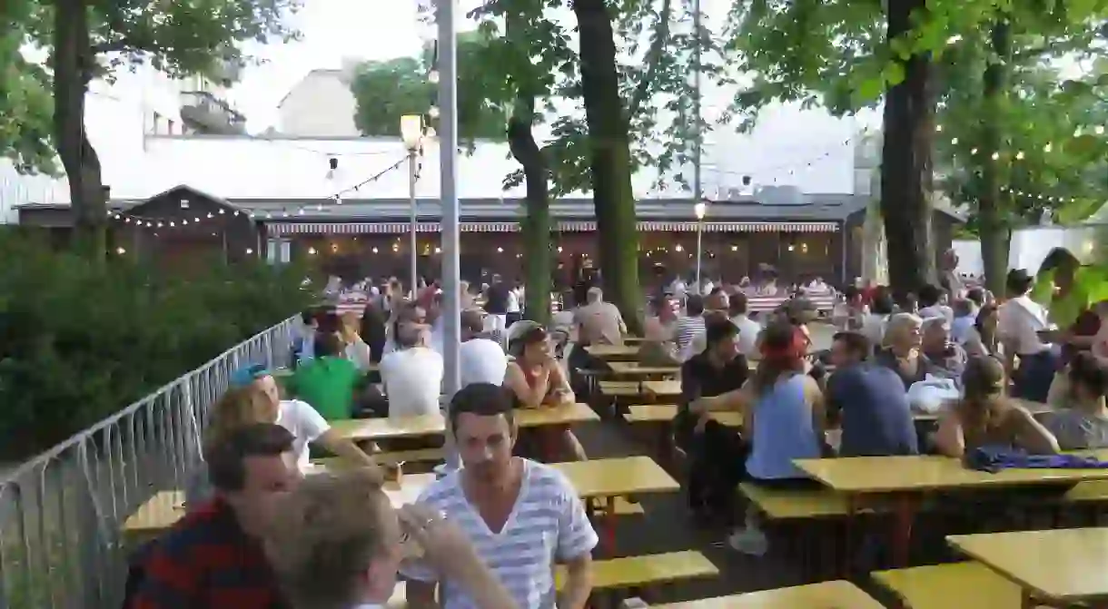 Enjoy a beer in Berlin