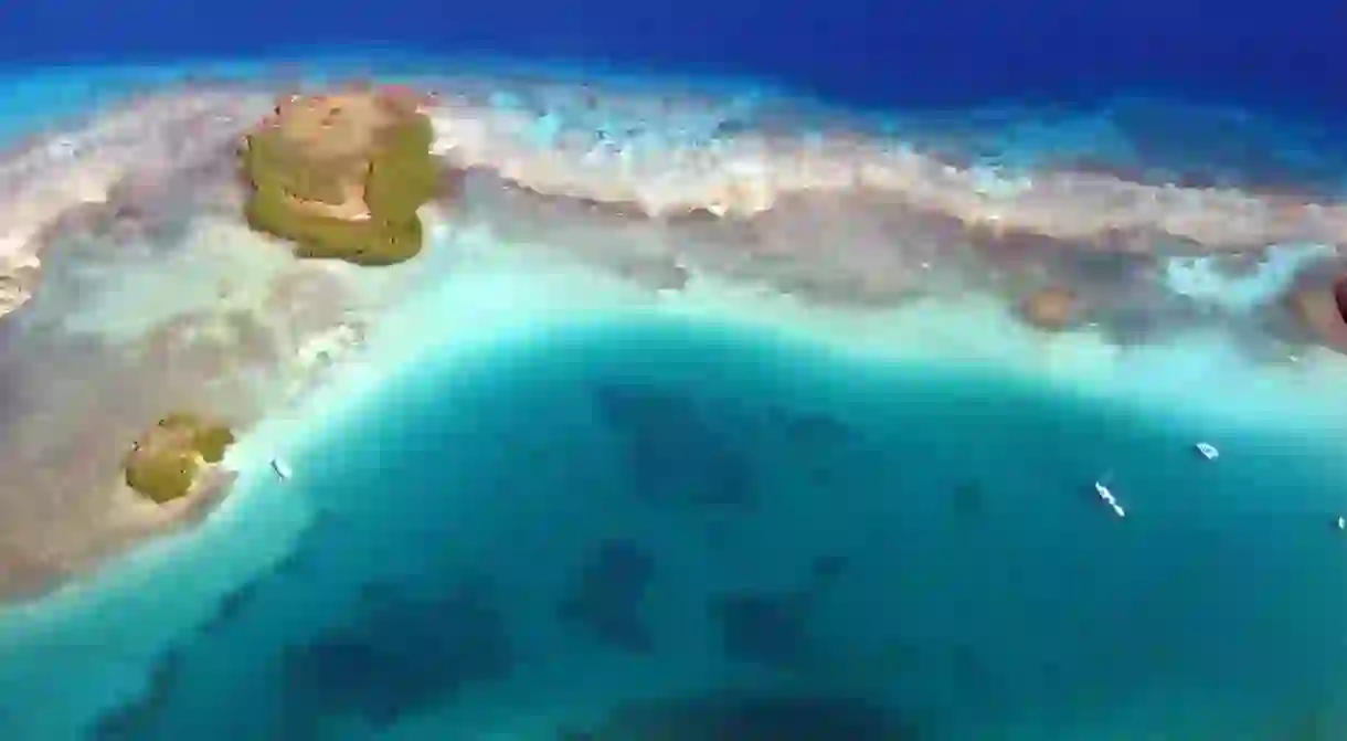 Arial view of Culebra