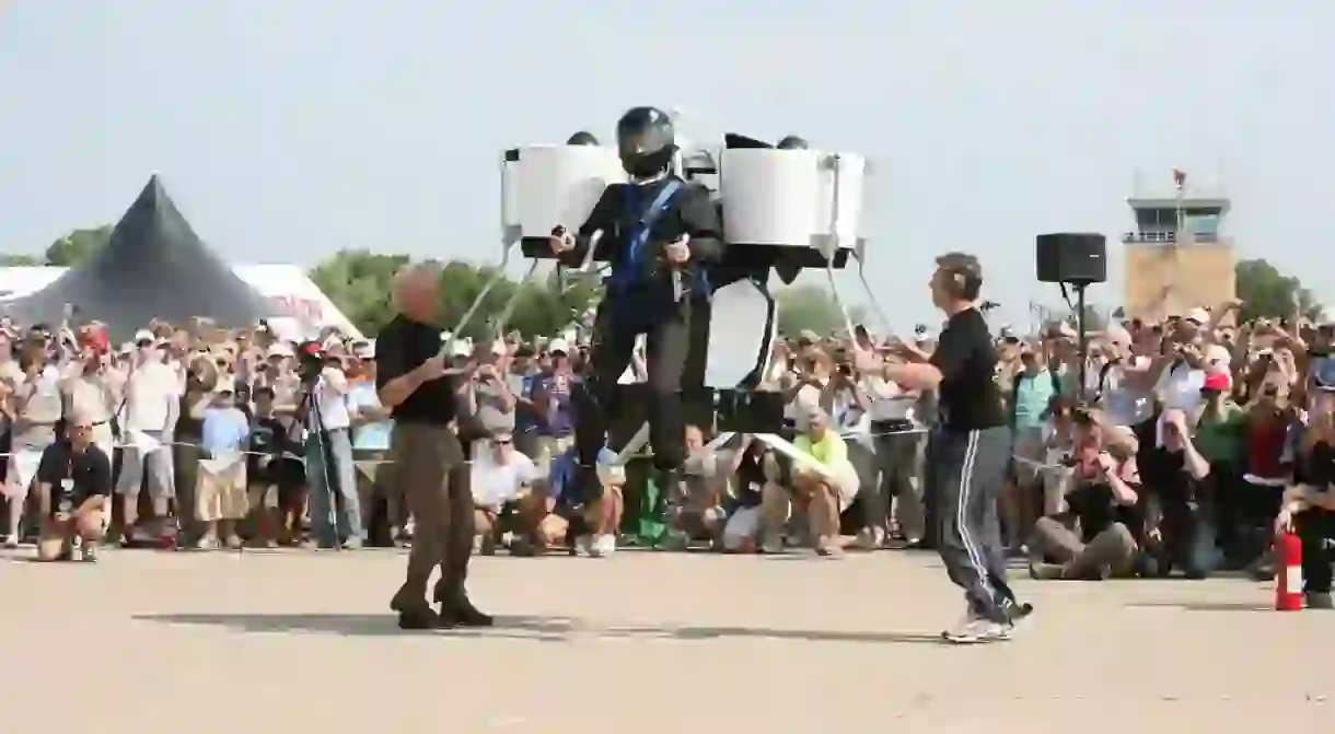 Martin Jetpack unveiling in 2008