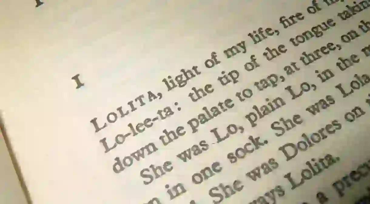 First page of Nabokovs Lolita