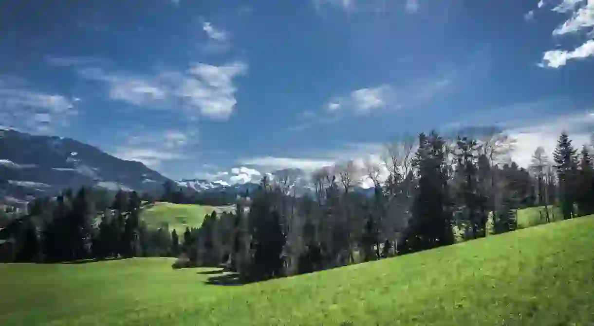 Switzerland in early spring