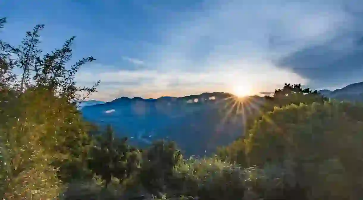 Sunrise over Alishan