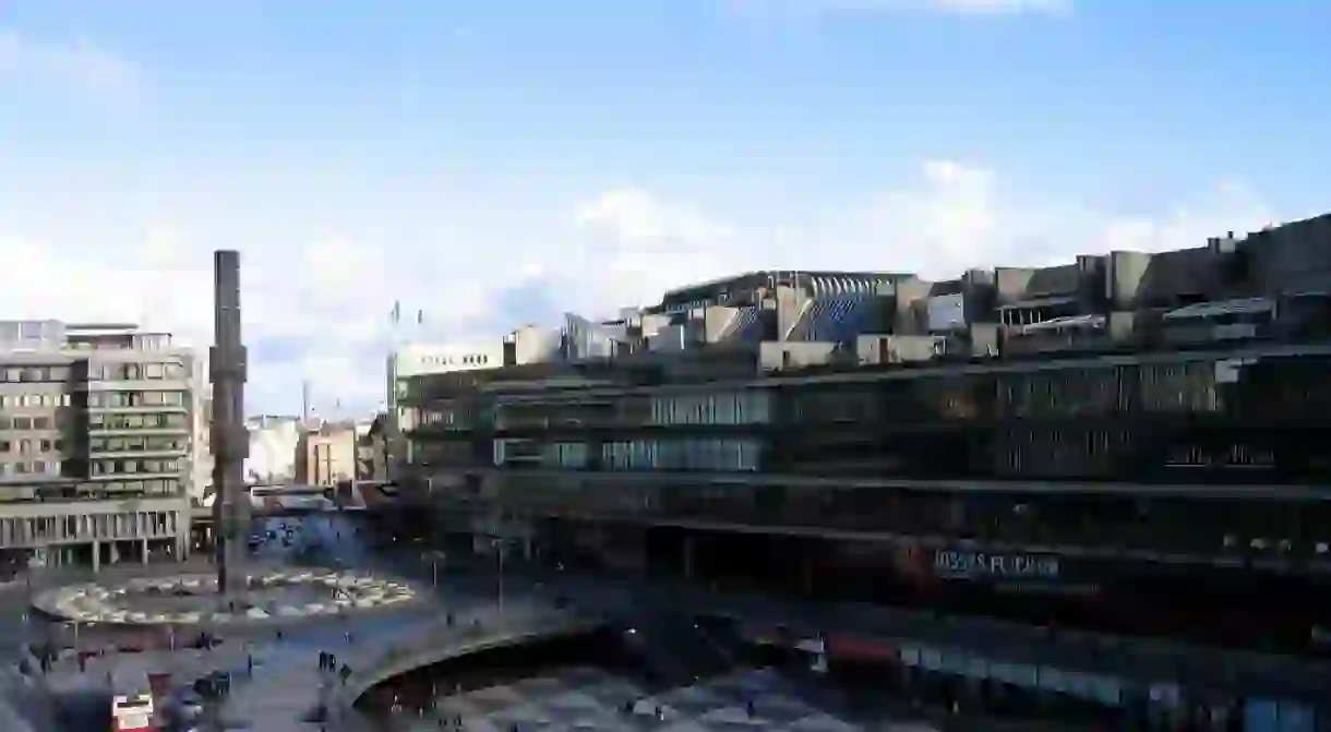 Sergels Torg has many unique features