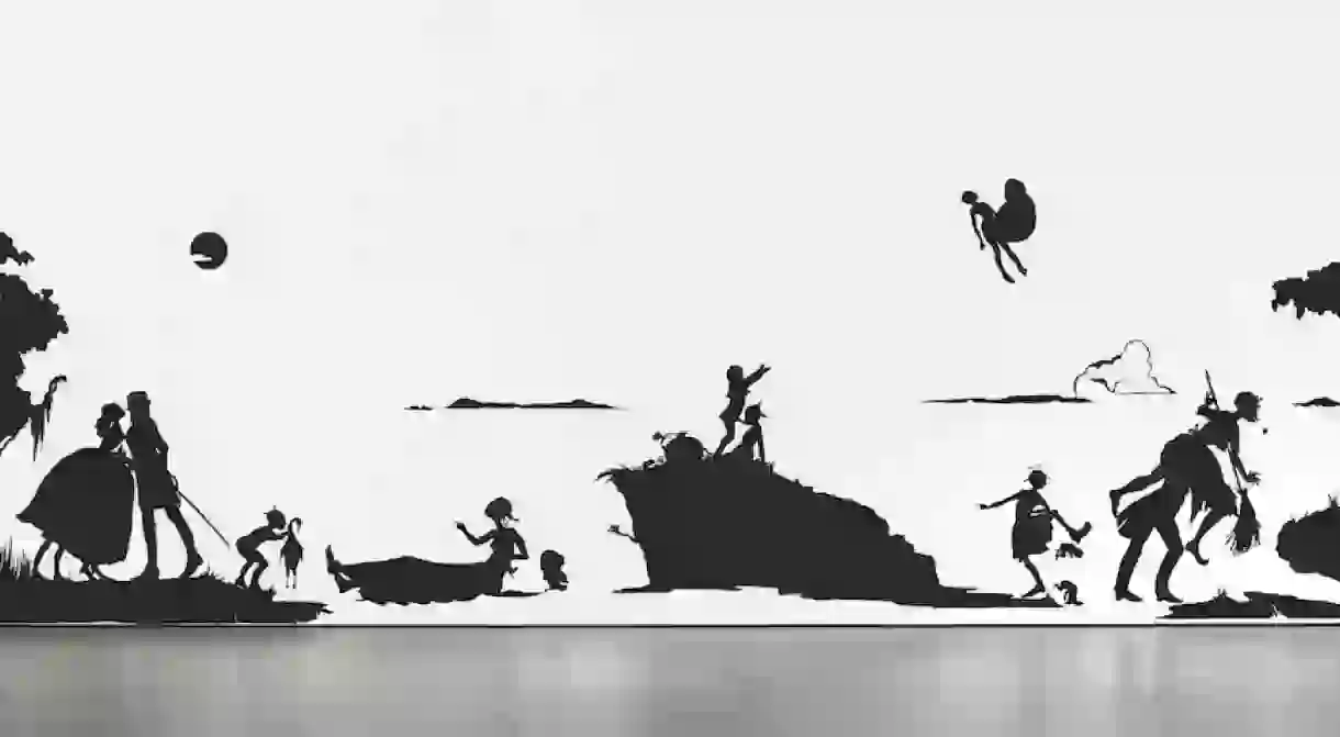 Kara Walker. Gone: An Historical Romance of a Civil War as It Occurred b’tween the Dusky Thighs of One Young Negress and Her Heart. 1994