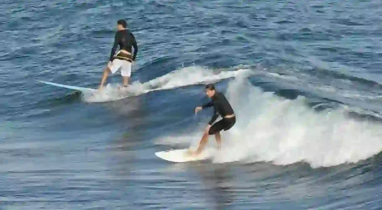 Surfing in Latvia