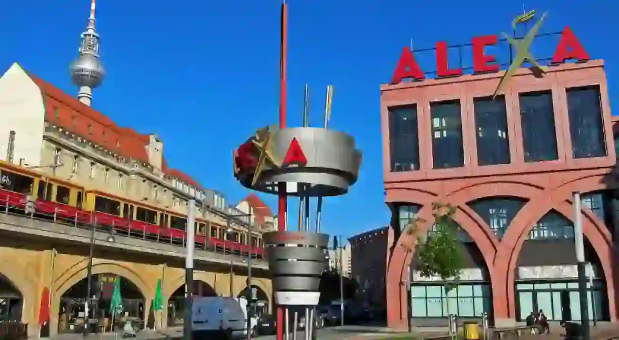 Alexa Shopping Mall in Alexanderplatz, Berlin