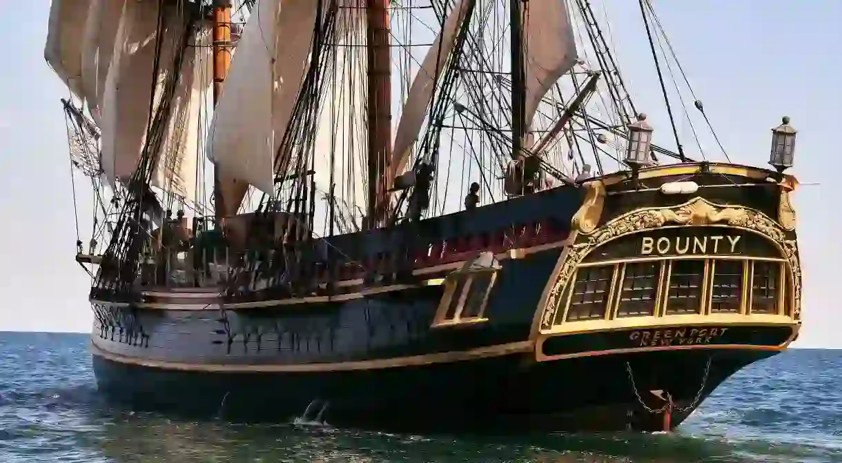 A replica of the HMS Bounty