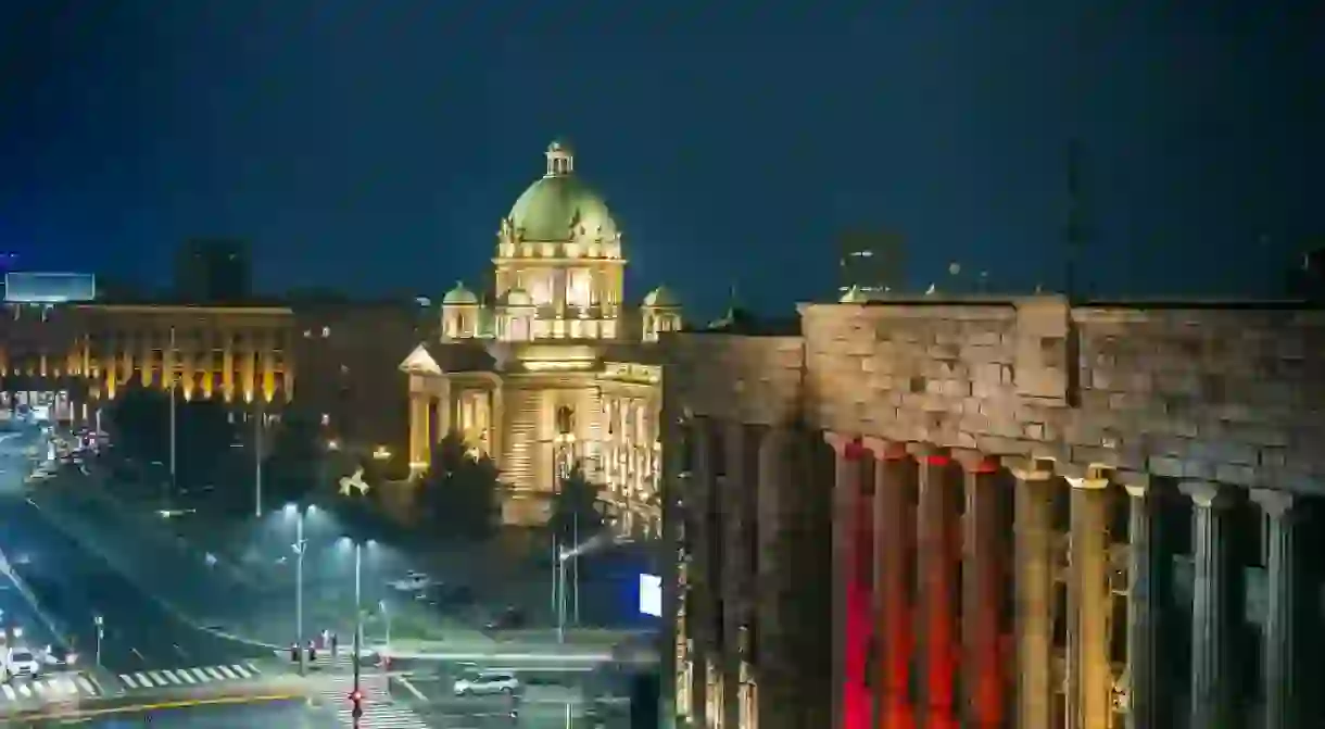 Belgrade comes alive at night