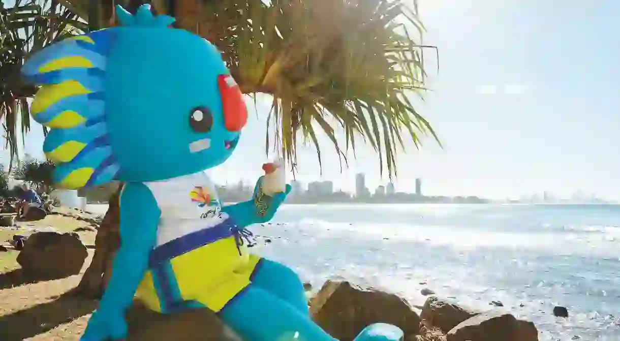 Borobi the mascot of the Gold Coast 2018 Commonwealth Games