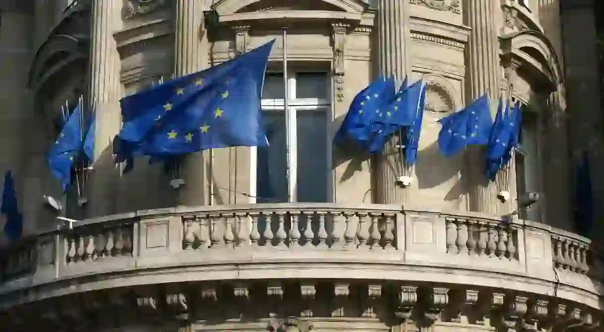 European Union Flags