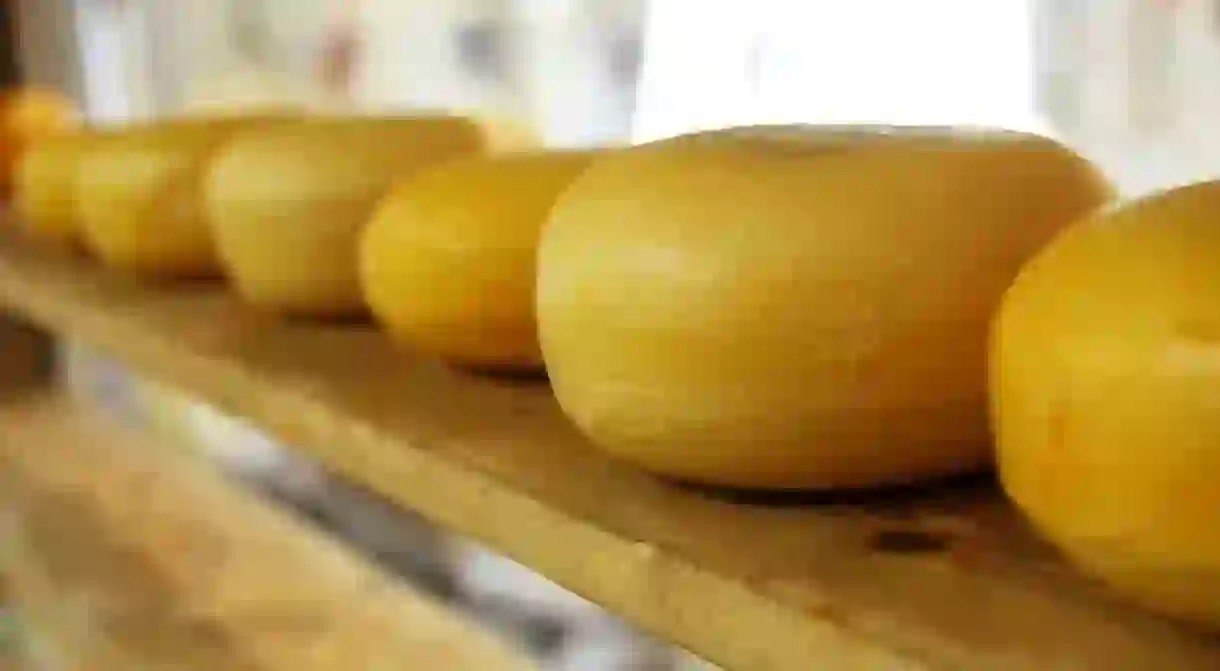 Balls of Dutch cheese