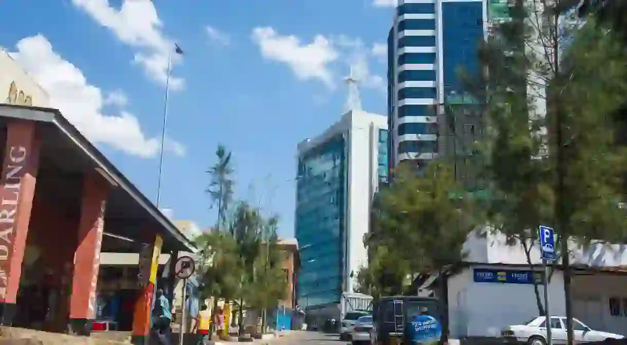 Downtown Kigali, Rwanda, Africa