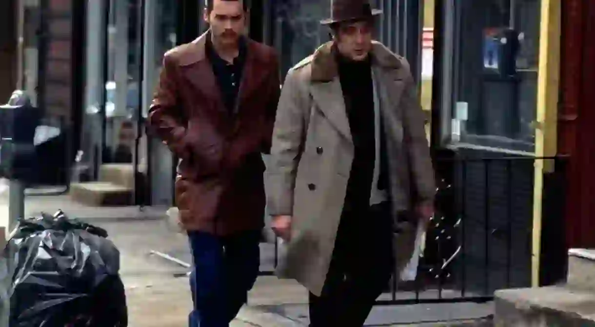 Johnny Depp and Al Pacino in Donnie Brasco