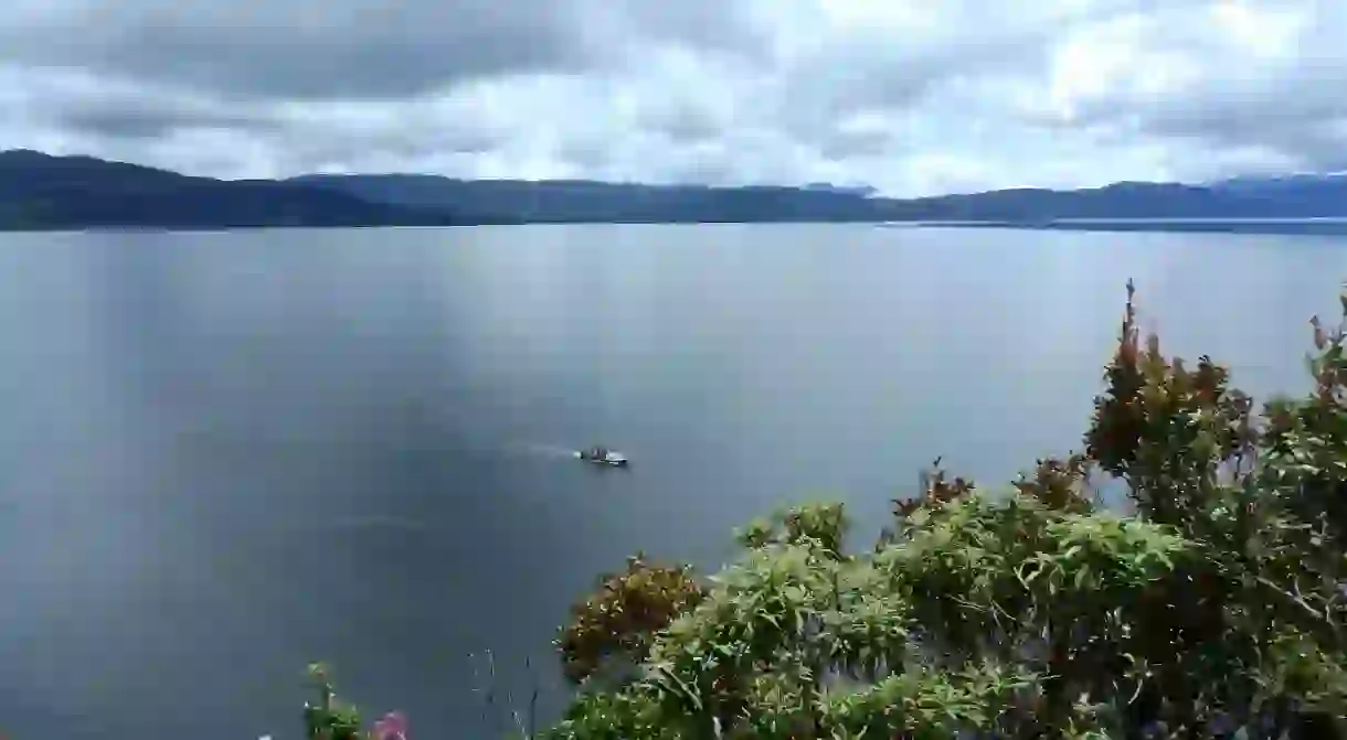 La Cocha Lake near Pasto