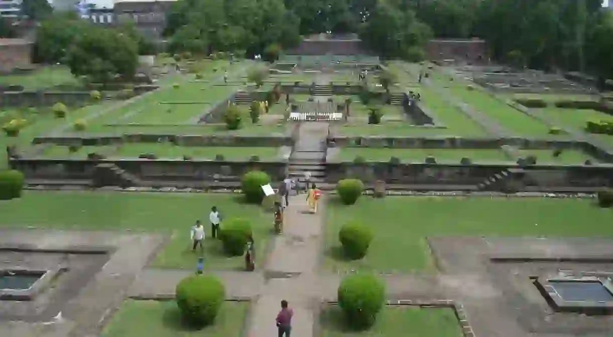 Garden in Shaniwar Wada, Pune