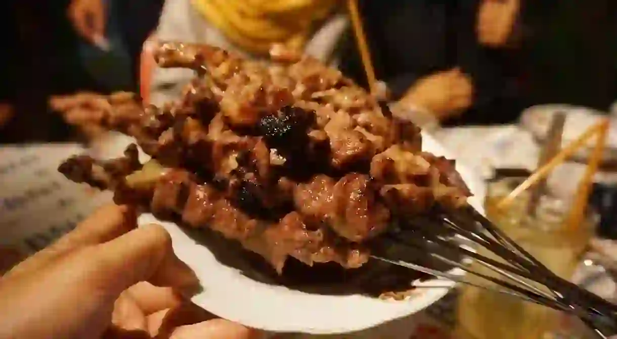 Goat Satay