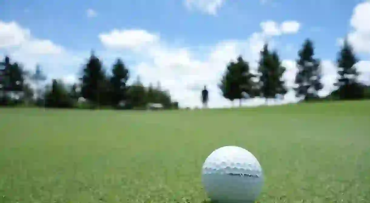 Golf is one of many sports you can play in Stockholm