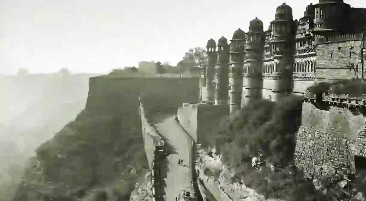 Main entrance to the Gwalior Fort and man Singh Palace